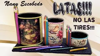 LATAS!!! NO LAS TIRES 🥫🥫🥫