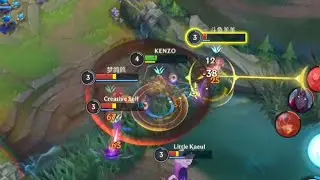 ZED WILD RIFT : MY FIRSTS VIDEO IN NEW SEASON