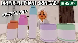 HOW TO GET *DRUNK ELEPHANT* SKIN CARE IN BERRY AVENUE ROBLOX 🐘✨
