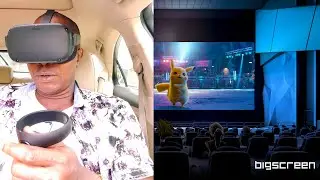 Oculus Quest Watching 3D Movies With Friends, Family and loved ones - Brand New Bigscreen Cinema