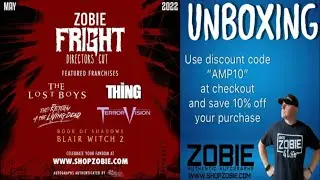 May 2022 Zobie Fright Horror Mystery box unboxing