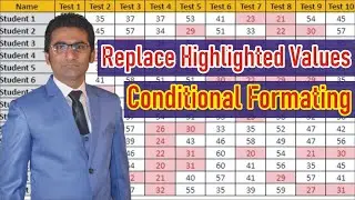 How to Find and Replace Multiple Value Using Conditional Formatting in Excel | MRB Tech Solutions