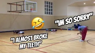 The funniest hoop sesh I've had in a minute!