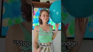 I will never stop making balloon videos🤣 