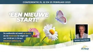 Een nieuwe start. dag 1