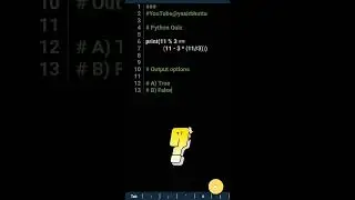 Python Quiz 33:  operators Quiz | Can You Guess the Output of this Python Code? |   