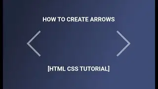 CSS Arrow Animation On Hover | HTML CSS Tutorial | 