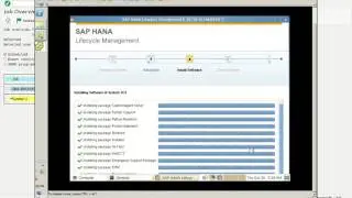video install SAP HANA using GUI hdbsetup