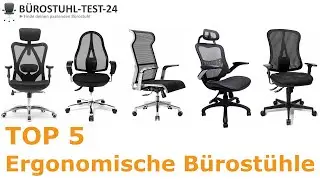 Beste ergonomische Bürostühle 2024 im Vergleich (TOP 5) 🥇 - Gut und günstig (von Bürostuhl Test 24)