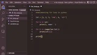 Python For Loop || CodingWithRam