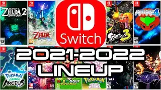 Nintendo Switch Legendary 2021 - 2022 Games Lineup!