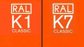 Сравнение каталогов RAL К1 и RAL К7