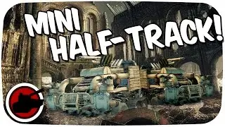 Crossout Builds ✠ THE MINI-HALFTRACK ✠ Crossout Gameplay