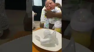 Baby got drunk 😂 #breastfeeding #shortvideo #shorts