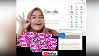 CARA GAMPANG MENGCOPY TEKS DARI GAMBAR/FOTO DI SALIN KE MICROSOFT WORD