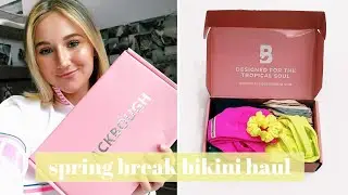 SPRING BREAK TRY ON SWIMSUIT HAUL | blackbough