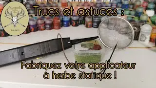 Trucs et astuces : Fabriquez votre applicateur à herbe statique