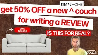 Get 50% Off A New Couch Just for Writing a Review!