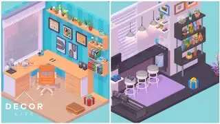 Decor Life - Home Design Game! NEW ROOMS Gameplay Walkthrough - Android, iOS Mobile Games UPDATE#4