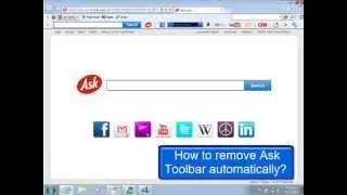 Remove Ask Toolbar and search.ask.com from browser