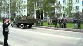 Парад Победы, часть 1 (День Победы, 9 мая 2011, Новокузнецк)