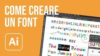 Come creare un font con Illustrator e FontSelf Maker