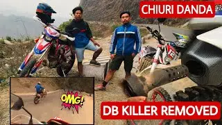 Removed DB Killer Crossfire Rm250 & Xz250 / bungy jump is happening /Syangja