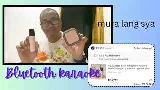 K12 Wireless Audio Microphone Karaoke from Tiktok unboxing