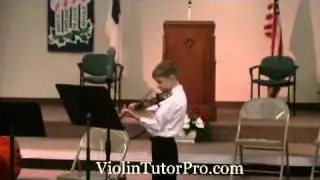 Sleigh Ride Performed on the Violin - Student Danny Heemstra