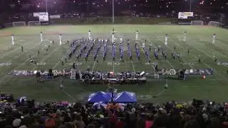 Grants Pass High School Marching Band at the 2016 NWAPA Championships