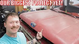 Starting the Frame Swap & 460 Big Block Muscle Truck Project  -- 1962 Ford F100 Shortbed Flareside