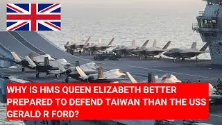 WHY IS HMS QUEEN ELIZABETH BETTER PREPARED TO DEFEND 