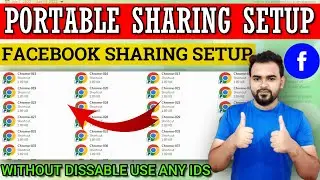 How To Create Portable Sharing setup🤑😘 | Sharing setup new Method 2024 | Portable Sharing setup