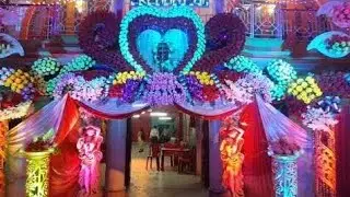 বিয়ের মঞ্চ।রকমারি ডিজাইনার পেন্ডেল [tk roy videos]