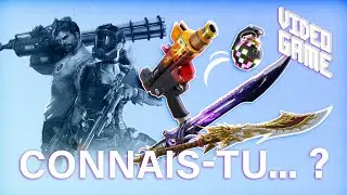 QUIZ jeux vidéo - Reconnaîtras-tu ces armes ?