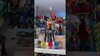 Displays for ToQger and Wild Force/Gaoranger Progress