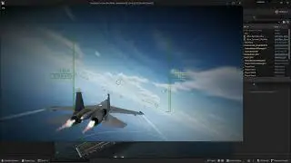 Iron Birds Dynamic camera movement. (Unreal engine 5 Jet Fighter Multiplayer Game)