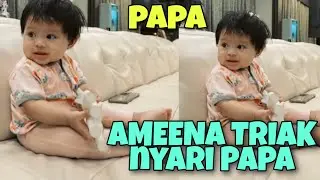 LIVE AMEENA NJERIT PANGGIL PAPA DUDUK DI KASUR