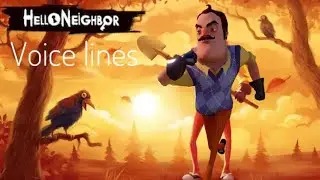 Hello neighbour voice lines and sounds