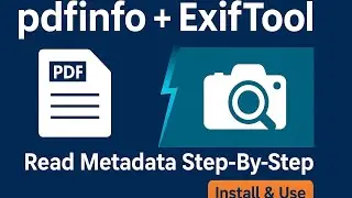How to find hidden data in a photo and pdf 