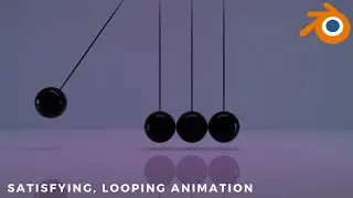 Satisfying blender Animation