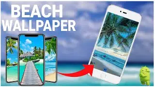 PAPEL DE PAREDE DE PAISAGEM DE PRAIA | BEACH WALLPAPER