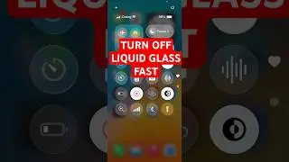 How to Turn Off STUPID Liquid Glass in iOS 26 