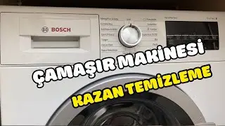 Bosch çamaşır makinesi kazan temizleme nasıl yapılır ( tambur temizleme Programı)