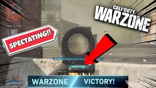 Spectating My Team for VICTORY!!!! (Modern Warfare Warzone)