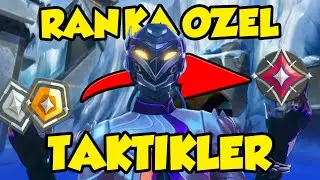 Valorant GÜMÜŞ-ALTIN Oyuncuları İçin EFSANE Radiant Taktikler! #1