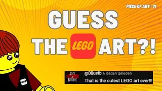 LEGO speed build : guess the ART  : piece of art 71  #lego #legoaddict #legoart #speedbuild #legos