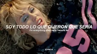 Miley Cyrus - Angels Like You (Official Video) || Sub. Español + Lyrics