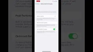 How to Check Battery Health on Your iPhone? #batteryhealth #batteryhealthiphone #iphonebattery