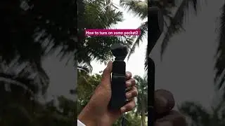 How to turn on #DJIPOCKET2 | Osmo Gimbal